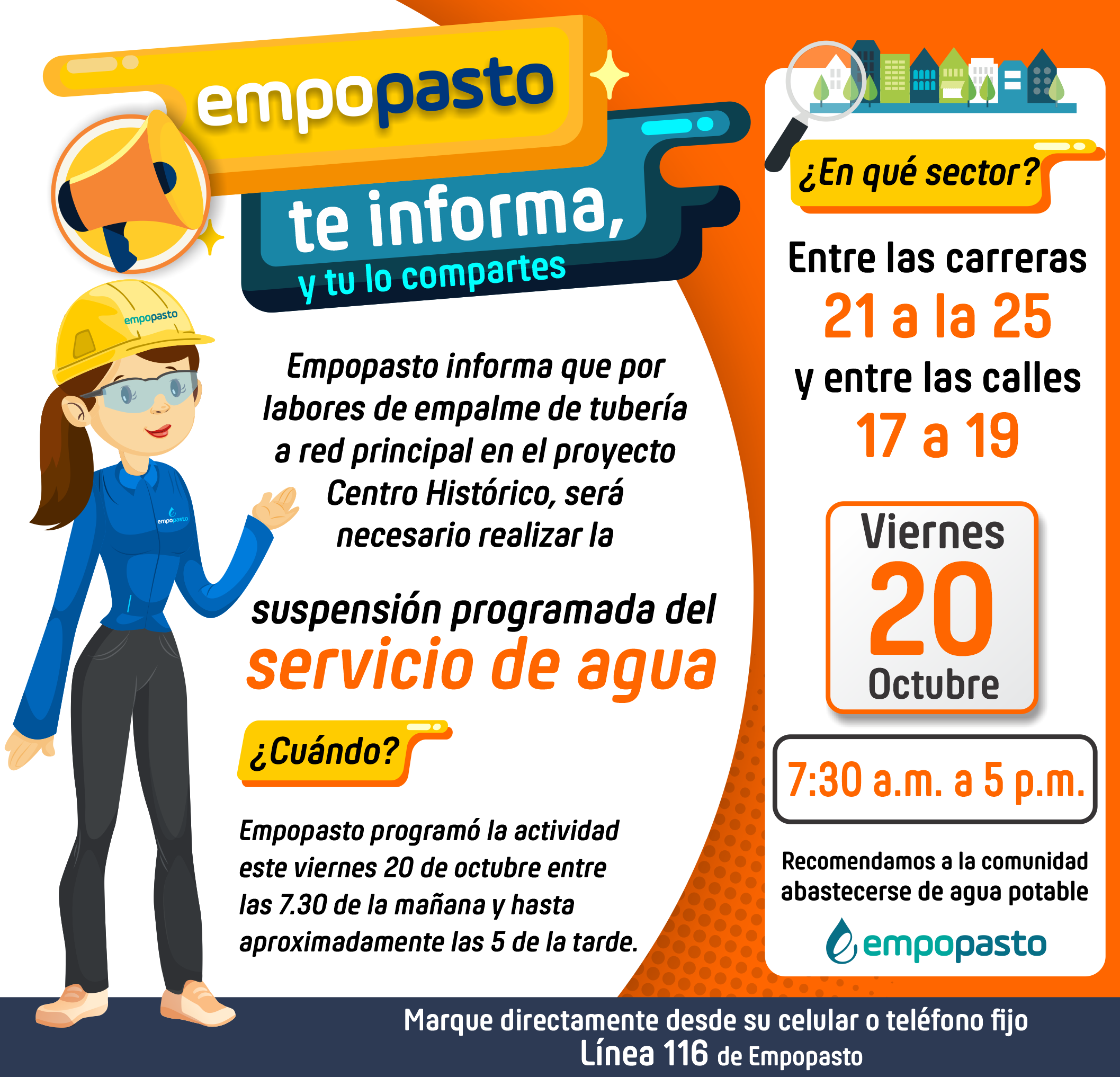 suspensión 20 Octubre 2023